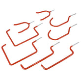 ToolZone 8pc Garage Hooks Organizer Wall Mount Hanging Storage Utility Hangers